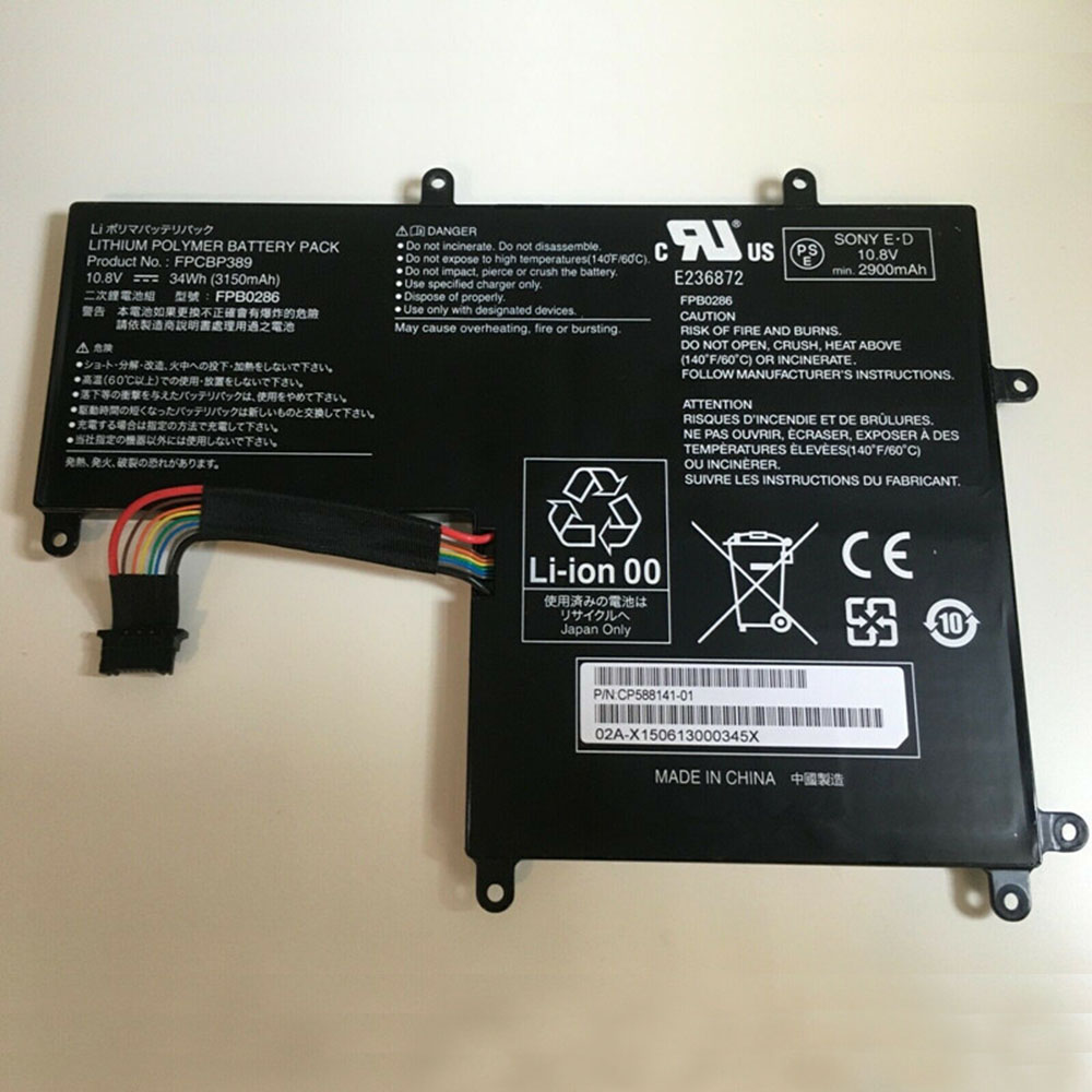 Batería para LifeBook-PH520-PH520/fujitsu-FPCBP389
